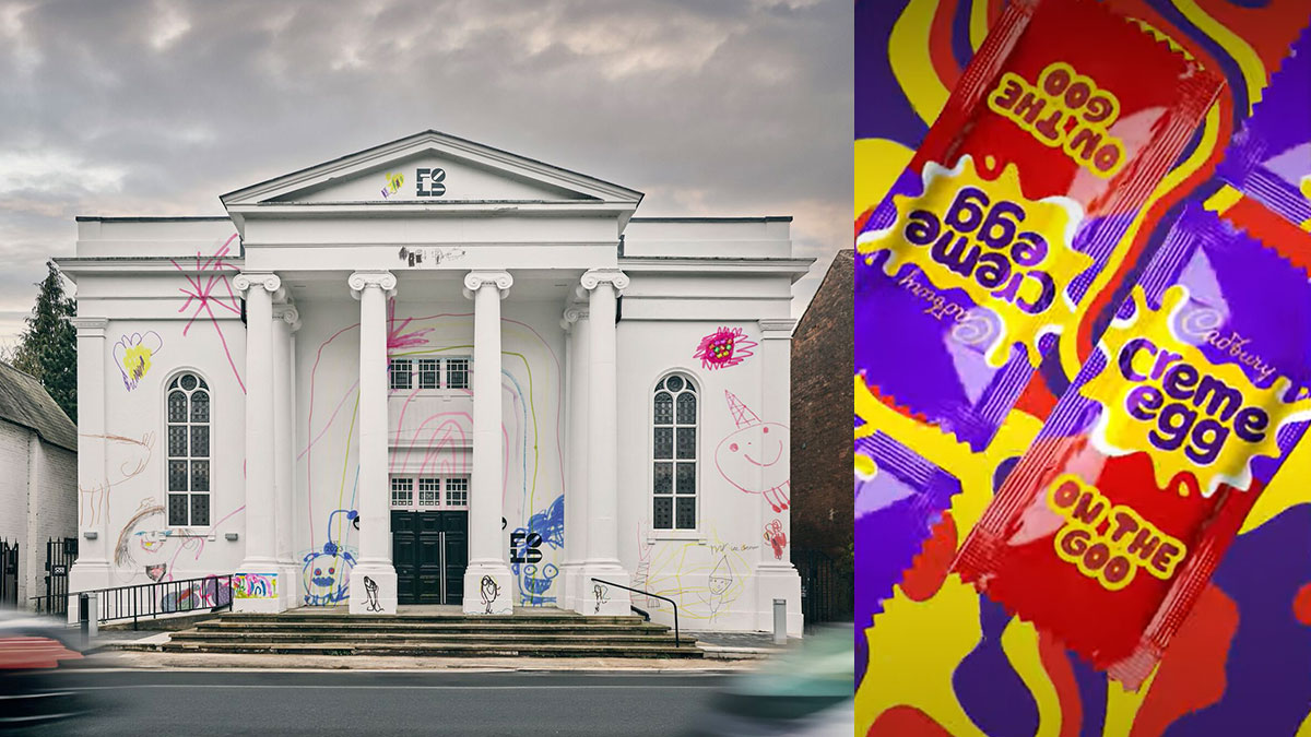 April fools The Fold Leamington Spa Cadbury Creme Egg goo